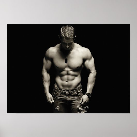 Workout Motivierend Poster (Vorne)