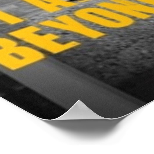 Workout Motivierend Poster (Ecke)