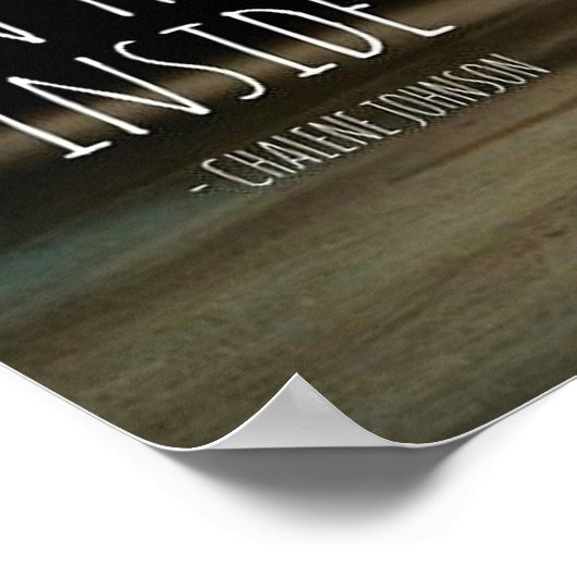 Workout Motivierend Poster (Ecke)