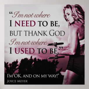 Workout Motivierend Poster