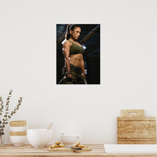 Workout Motivierend Poster (Küche)