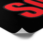 Workout Motivierend Poster (Ecke)