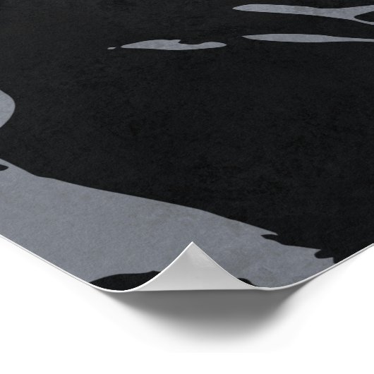 Workout Motivierend Poster (Ecke)