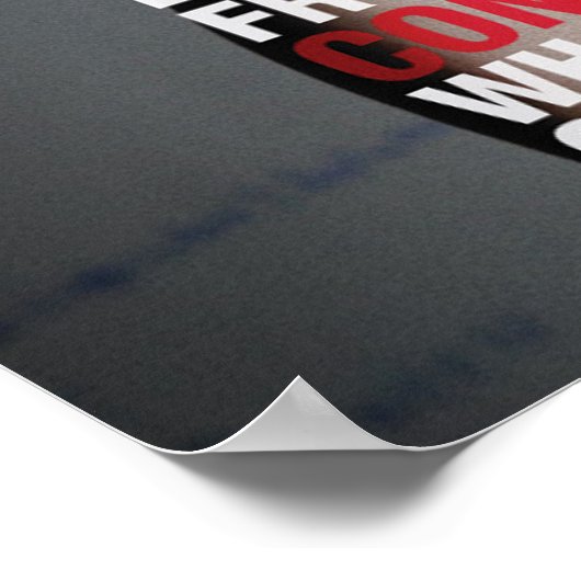 Workout Motivierend Poster (Ecke)