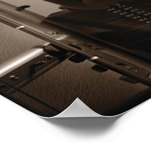 Workout Motivierend Poster (Ecke)