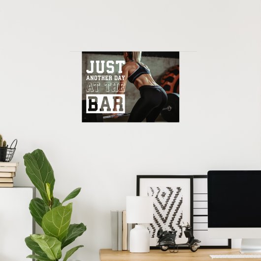 Workout Motivierend Poster (Heimbüro)