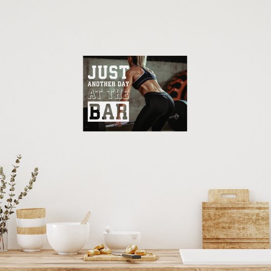 Workout Motivierend Poster (Küche)