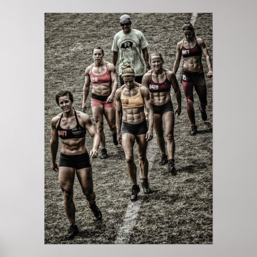 Workout Motivierend Poster (Vorne)