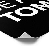 Workout Motivierend Poster (Ecke)