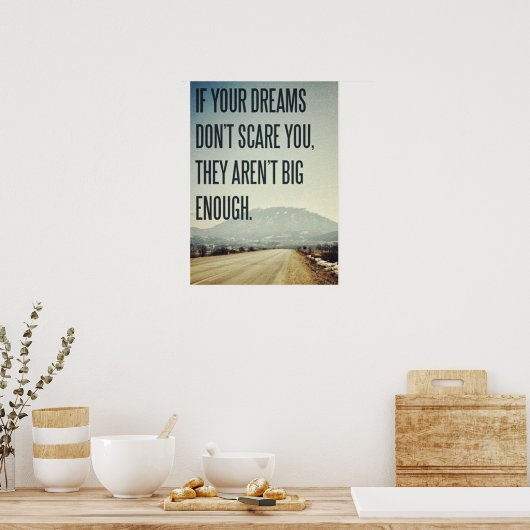 Workout Motivierend Poster (Küche)