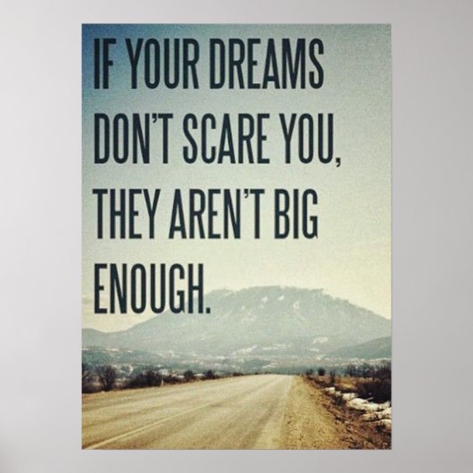 Workout Motivierend Poster (Vorne)