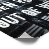 Workout Motivierend Poster (Ecke)