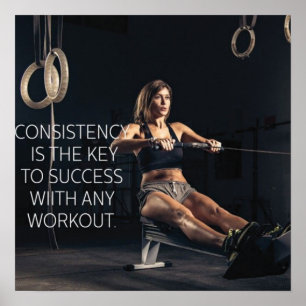 Workout Motivierend Poster