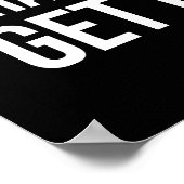 Workout Motivierend Poster (Ecke)