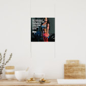 Workout Motivierend Poster (Küche)