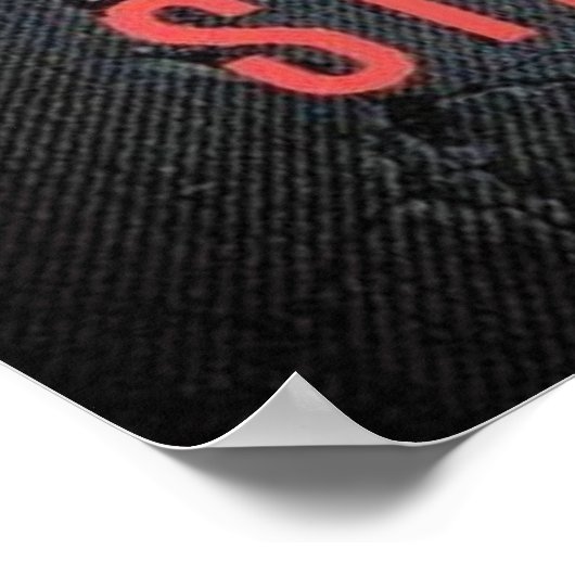 Workout Motivierend Poster (Ecke)