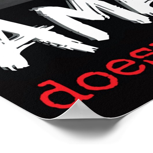 Workout Motivierend Poster (Ecke)