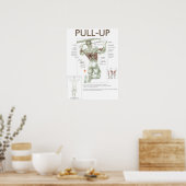 Workout Motivierend Poster (Küche)