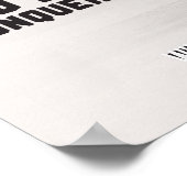 Workout Motivierend Poster (Ecke)