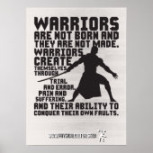 Workout Motivierend Poster (Vorne)