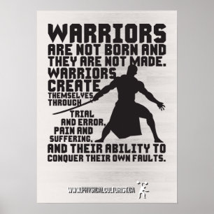 Workout motivierend poster