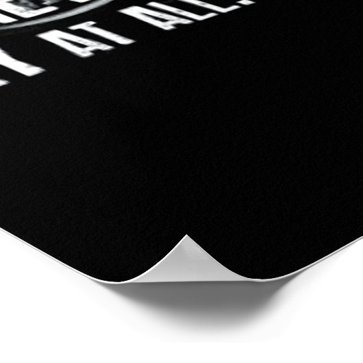 Workout Motivierend Poster (Ecke)