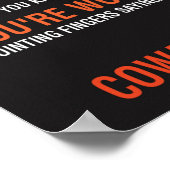 Workout Motivierend Poster (Ecke)