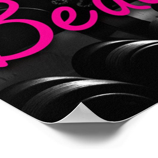 Workout Motivierend Poster (Ecke)