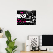 Workout Motivierend Poster (Heimbüro)