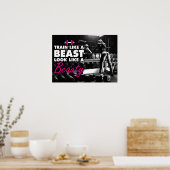 Workout Motivierend Poster (Küche)