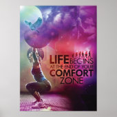 Workout Motivierend Poster (Vorne)