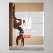 Workout Motivierend Poster (Vorne)