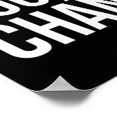 Workout Motivierend Poster (Ecke)