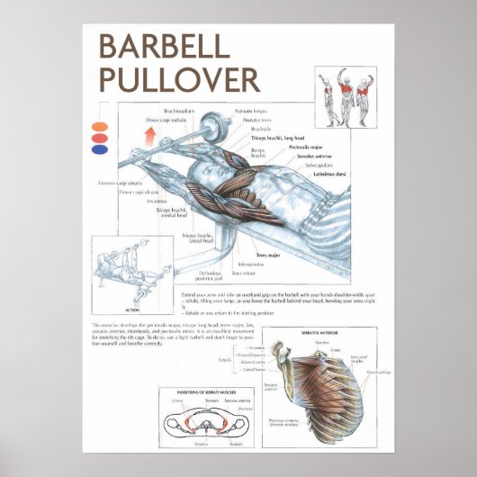 Workout Motivierend Poster (Vorne)