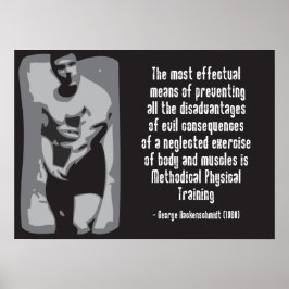 Workout Motivierend Poster