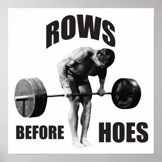 Workout Motivierend Poster (Vorne)