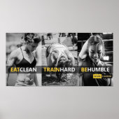 Workout Motivierend Poster (Vorne)
