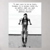 Workout Motivierend Poster (Vorne)