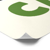 Workout Motivierend Poster (Ecke)