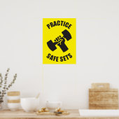 Workout Motivierend Poster (Küche)