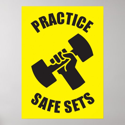 Workout Motivierend Poster (Vorne)