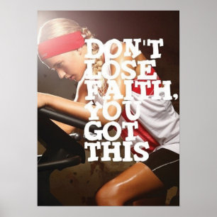 Workout Motivierend Poster