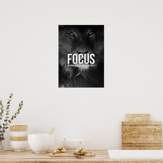 Workout Motivierend Poster (Küche)