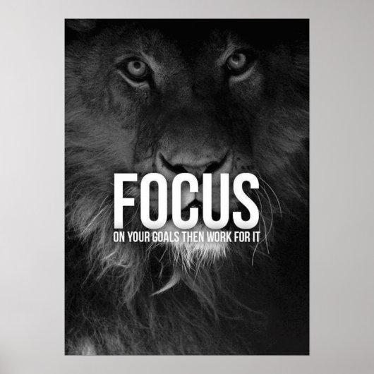 Workout Motivierend Poster (Vorne)