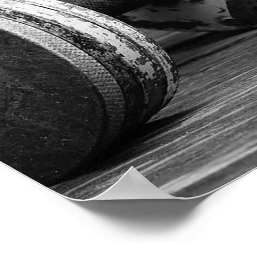 Workout Motivierend Poster (Ecke)