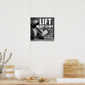 Workout Motivierend Poster (Küche)