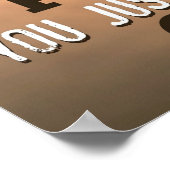 Workout Motivierend Poster (Ecke)