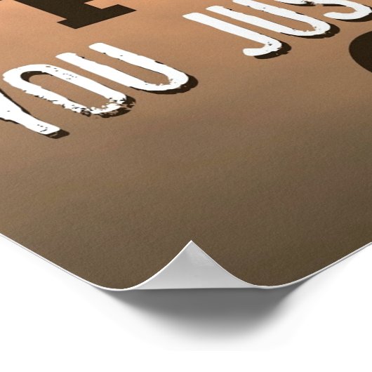 Workout Motivierend Poster (Ecke)