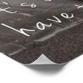 Workout Motivierend Poster (Ecke)