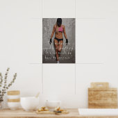 Workout Motivierend Poster (Küche)